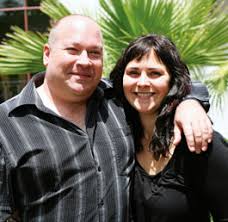 Dan Flock and Jenn Maly