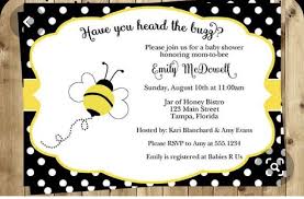 Pin By Conny Parkhurst On Bee Happy Party In 2020 Bumble Bee Baby Shower Invitation Bee Baby Shower Invitations Bumble Bee Baby Shower