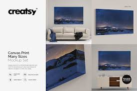 Download Canvas Print Many Sizes Mockup Set By Graphicassets On Deviantart