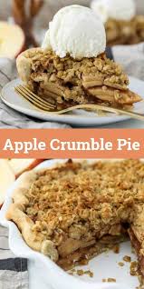 Apple Crumble Pie Recipe Apple Crumble Pie Crumble Apple Crumble Pie