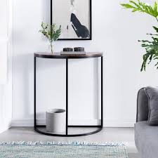 Lydia Half Moon Console Table In 2020 Half Moon Console Table Console Table Small Console Tables