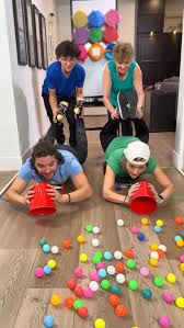 Human Hungry Hippo Family Game #gamenight #gameideas #humanhungryhippos  #lasvegasfamily