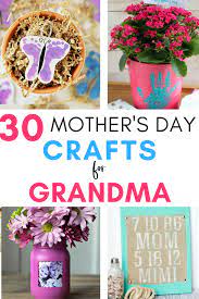 Grandmothers always have time to talk and make you feel special. 30 Mother S Day Crafts For Grandma A Hundred Affections