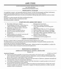 analytical chemist resume objectives