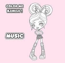 Download and print free shih poo coloring pages to keep little hands occupied at home; Pin By Lmi Kids On Kuu Kuu Harajuku Color Me Color Harajuku Lovers