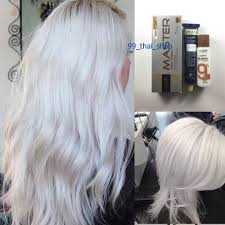 This is the adorable name she's dubbed the whitest of platinum blonde dye jobs she recently did for one of her clients. 8 White Hair Color Ideas White Hair Color Hair Color Dyed Hair