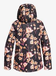 Designed with a long, slim fit this jacket has 600g of down fill. Torah Bright Roxy Jetty Snow Jacket For Women Erjtj03242 Roxy