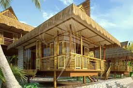 Architecture Interior Design And Render Projects By Ms Studio At Coroflot Com Bamboo House Design Bahay Kubo Design House Window Design