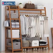 Buy wooden clothes rails and get the best deals at the lowest prices on ebay! Bahpaud Floor Coat Rack Cloth Hanger 130x40x140cm Multifunctional Simple Wooden Bedroom Hanging Clothes Rack Lazada