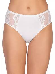 NINA VON C Slip mit Spitze Weiss weiss