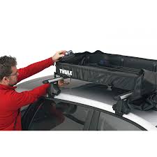 Il box da tetto elegante, funzionale e facile da usare per tutte le tue esigenze. Box Da Tetto Auto Thule Ranger 90 280 Lt 110x80x40 Cm Nero Grigio Box Morbido Ripiegabile Autoricambi Sanmauro