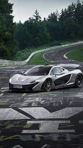 Sports Car On Road Mclaren P1 1080x1920 Wallpaper Maclaren Cars Mclaren P1 Mclaren Cars