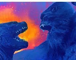 Legends collide in godzilla vs. Kong Will Sport A Beard In Godzilla Vs Kong 2020 Godzilla News Godzillavskong