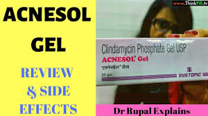Acnesol Gel Review Side Effects Explains Dr Rupal Treatment For Acne Pimples 2019 Youtube