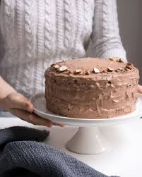 Layer Cake Chocolat Noisettes Cake Chocolat Chocolat Noisette Chocolat