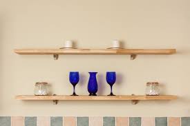 wooden shelves, wood kitchen shelves