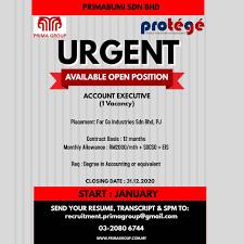 Manufacturer, trading company, buying office, agent, distributor/wholesaler, government ministry/bureau/commission, association, business service (transportation, finance, travel, ads, etc). Professional Training And Education For Growing Entrepreneurs Protege Dear Graduates We Have Good News Primabumi Sdn Bhd Is Currently Looking For Protege Rtw Trainee Hurry Up And Send Your