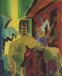 Heurernte Karl Schmidt Rottluff
