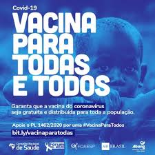 Sp iniciará nova campanha de vacinação contra covid em janeiro de 2022, diz secretário ele previu ainda que a velocidade da vacinação contra o coronavírus no ano que vem será maior do que. Cns E Instituicoes Intensificam Campanha Para Vacinacao Ampla Contra A Covid 19 Ncst Nova Central Sindical De Trabalhadores