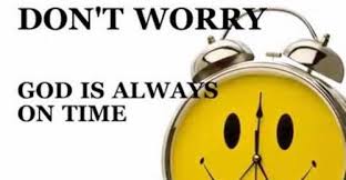 The only way we can trust in god's timing is through spending. God S Timing Is Always Perfect