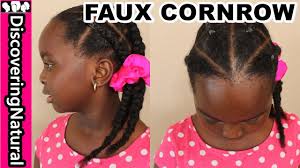 How To Fake Cornrows Natural Hair Naturalhair Kidshairstyles Sensitive Scalp Tender Head Youtu Natural Hair Styles Cornrows Natural Hair Kids Hairstyles