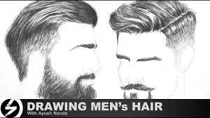 Ep05 Drawing Men S Hair Realistic Appeal Time Lapse Guy Drawing How To Draw Hair Realistic Hair Drawing