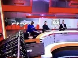 Espn's dedicated homepage for scores, news and articles about football Espn Colombia Host Gets Crushed By Set Piece During Live Broadcast