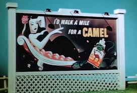 I really like your work and would like to have somethings on my page. A Stop Motion Camel Cigarettes Work Print