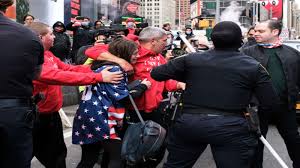 Check spelling or type a new query. Us Elections 2020 Trump Supporters And Opponents Scuffle In New York City The Economic Times Video Et Now