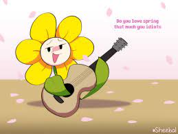 Drawings Sheebal Fanart Of Eachiwaii S Flowey Video On Twitter Undertale is a video game about a child who falls into an underworld filled with monsters. drawings sheebal fanart of