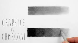 Darker areas are strengthened with the charcoal pencil. How To Use Charcoal For Beginners Emmy Kalia Youtube