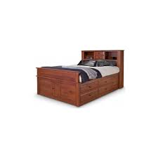 Pair this freestanding headboard with a bed frame of your choice to set the perfect. Simplicity Queen Bookcase Headboard By Daniel S Amish Collection 630630 Old Brick Furniture Mattress Co