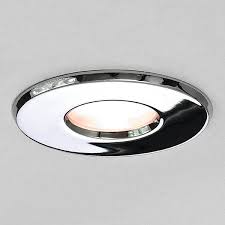 Selecting a recessed led downlight is mainly about the light bulb as there are many differing types to choose from. Astro Kamo Polished Chrome Bathroom Led Downlight 1236017 At Ukes