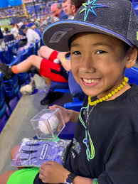 Tampa Bay Rays Player Meets Young Fan