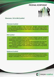 Ingin tahu lebih dalam mengenai visi dan misi perusahaan? Creeper Creative Corporate Profile Casual Women Office Wear