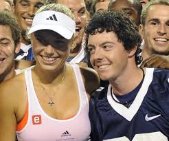 Rory mcilroy and caroline wozniacki pictures. Caroline Wozniacki To Caddie For Boyfriend Rory Mcilroy At The Augustas On And Off Court