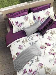 Gorgeous Watercolour Flower Duvet Cover Set Duvet Covers Comforters Simons Bed Cover Design Purple Duvet Cover Men Home Decor