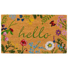 Get the best deal for matmates floral door mats & floor mats from the largest online selection at ebay.com. Calloway Mills Floral Hello Doormat 17 In X 29 In 105991729 The Home Depot