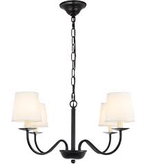 This recall involves lithonia lighting lbl4w model ceiling light fixtures which are used indoors in commercial applications such as offices, schools, closets, hallways and stairwells. Living District Ld6103d25bk Eclipse 4 Light 25 Inch Black Chandelier Ceiling Light