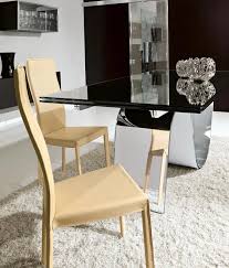 Glass dining room modern tables. Contemporary Dining Table Infinity Tav001a Unico Italia Tempered Glass Rectangular Extending