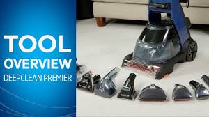 Bissell Deep Clean Proheat 2x Professional Pet Not Spraying How To Use The Tools Included With Your Deepclean Premier Youtube