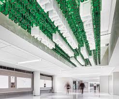 Unt Student Center By Perkins Will 2016 Best Of Year Winner For Mixed Branding Graphics Wellness Design University Interior Design Interior Design School