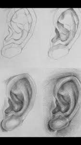 Ears Drawing Illustration How To Draw For Beginners New Fashion Drawing Ears Drawing Ar In 2020 Drawing For Beginners How To Draw Ears Drawing Illustrations
