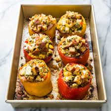Maybe you would like to learn more about one of these? Stuffed Peppers With Chickpeas Goat Cheese And Herbs Cook S Country