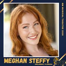 From Orlando, transfer Meghan Steffy is our next panther!🐾 🐆 💛  #FIUMusicalTheatre #FIUMusic #FIUMusicMT