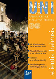 Marcus bergmann, halle marcus bergmann. Scientia Halensis 2 2007 Martin Luther Universitat Halle