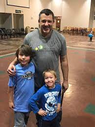 Tony Playing Kickball With The Kids Tony Stewart Tony Nascar Champions