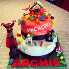 Bake a cake in a standard 9×13 pan and follow the directions to make cake bricks with marshmallows. Lego Movie 2 Birthday Cakes Novocom Top