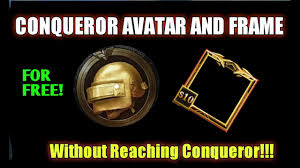 Pubg mobile mascot fortnite gun weapon game ammunition battle rifle pubg. How To Get Conqueror Frame And Avatar For Free In Pubg Mobile Secret Trick To Get Conqueror Frame Youtube