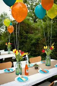 Helio para inflar globos algunos errores. Decoracion Con Globos De Helio Para Cumpleanos Y Fiestas Graduation Party Foods Party Table Decorations Garden Party Decorations